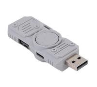 Jiawu Convertisseur de Clavier et de Souris de Jeu sans Fil, Plug and Play pour Appareils iOS