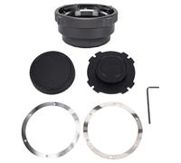 Jiawu Convertisseur D'Objectif Professionnel PL vers E-Mount avec Cales en Acier Inoxydable pour Objectif de Cinéma-Convient aux Caméras A7, A6000, FS7