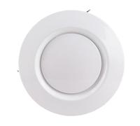 Jiawu Couvercle de Conduit de Ventilation, Soupape d'alimentation d'échappement à Installation Facile à Faible Bruit, Diffuseur de Plafond avec Couvercle Réglable pour Systèmes 'échappement