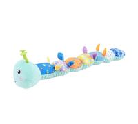 Jiawu Cozy Plus Clamp Toy avec Mesure de: Jouet pour Un Aperçu de la Dentition, Un Animal Adorable Farci de 0 à 1 Ans (Lac Bleu)