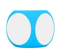 Jiawu Cube à Écrire Effaçable à Sec, Dé Pédagogique EVA 9,9 Cm, pour (Blue)