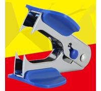 Jiawu Dégrafeuse, Type Pince à Mâchoires, Plastique, Portable (BLUE) | Outil d\'extraction d\'agrafes, léger, résistant à l\'usure, pour l\'école, le bureau à domicile, prise en main facile