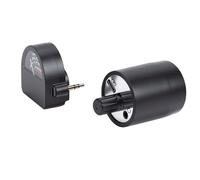 Jiawu Détecteur de Fuite d'eau Portable, Amplificateur de Microphone Audio pour Détecter Les Fuites de Murs et de Tuyaux, Noir, 1 unité