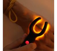 Jiawu - Détecteur de veines à transsilluminateur LED rechargeable - Pour phlébotomie d'accès IV - Détecteur de veines à main infrarouge - Localisateur veineux avec élastique