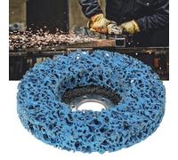 Jiawu Disque Abrasif à Lamelles en Poly pour Meuleuse D'angle, Lot de 5, | Roue antirouille avec matériau métallique en nylon, pour panneaux de voiture, préparation de surfaces en bois et en fibre