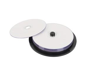 Jiawu Disque Vierge DVD R, Disque Multimédia Enregistrable à Vitesse 16X de 4,7 Go, DVD R Vierge avec Boîte de Protection pour Le Stockage de Photos, Vidéos et Musiques (10PCS)