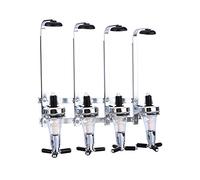 Jiawu Distributeur de Boissons Mural, Valve Anti-fuite de 30 Ml | Support de bouteille rotatif pour bar, armoire ou cuisine, avec mesure de 1,5 oz