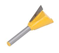Jiawu Dovetail Router Bit 6mm 1/4in Shank, Tungsten Steel Wood Grooving | Mèche de routeur à queue d\'aronde à tige 1/4 pour le travail du bois, mèche à rainurer le bois revêtue de PTFE pour