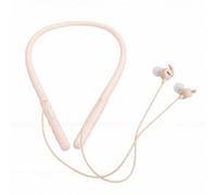 Jiawu Écouteurs Bluetooth de Cou, écouteurs sans Fil avec Microphone, Réduction du Bruit, Bluetooth 5.4,Confort Léger,Son Clair,avec Chargement de Type C,pour Regarder la Télévision (Couleur de Peau)