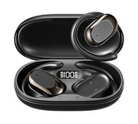 Jiawu Écouteurs de Traduction AI en Temps Réel, 144 Langues, écouteurs de Traduction, Audifonos Traductores Inglés Español, sans Fil Bluetooth pour Voyage, Réunion (Black)