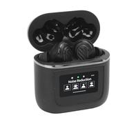 Jiawu Écouteurs de Traduction Bluetooth 5.4 en Temps Réel, 2 Voies, Traducteur de Langue, pour Appels Musicaux, Jeux, Contrôle Tactile, 144 Langues pour Amis Proches (Black)