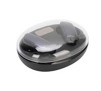 Jiawu Écouteurs de Traduction Bluetooth, écouteurs de Traduction Double Mode pour Une Communication et des Appels Clairs, Comprend Un étui de Chargement et Un Manuel D'instructions (Black)