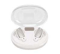 Jiawu Écouteurs de Traduction Bluetooth, écouteurs de Traduction Double Mode pour Une Communication et des Appels Clairs, Comprend Un étui de Chargement et Un Manuel D'instructions (White)