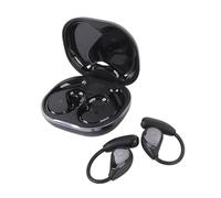 Jiawu Écouteurs de Traduction Bluetooth Haut de Gamme avec Suppression du Bruit pour Une Communication Facile en 144 Langues pour des événements Multilingues, Paquet de 2 (Black)