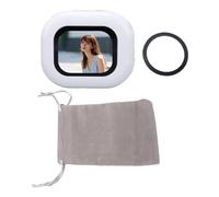 Jiawu Écran de Selfie de Téléphone, écran de Moniteur de Selfie HD de 2,01 Pouces, Affichage de Vue de Caméra Arrière Magnétique pour Vlog, Photo, Vidéo, Streaming en Direct