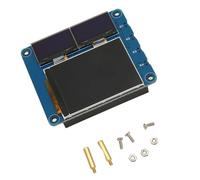 Jiawu Écran LCD, écran à Diode électroluminescente Organique Écran Principal de 2 Pouces sous-écran de 0,96 Pouces Interaction Multi-écran 3 en 1 pour Interface GPIO 40 Broches