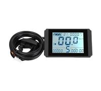 Jiawu Écran LCD pour Scooter électrique, Panneau D'affichage Durable pour 24 V, 36 V, 48 Vélos électriques - Prend en Charge Le Protocole de Communication KT n° 1, Facile à Installer