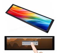 Jiawu Écran Tactile DSI de 8,8 Pouces pour Rasp Pi 5/4B/3B/CM3/3+/4, Moniteur Tactile Capacitif DSI, 10 Points Tactiles, Résolution 480 X 1920, Rétroéclairage Réglable
