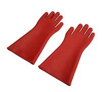 Jiawu électriques Isolants, de sécurité Isolés en Caoutchouc 10 000 V Classe 1 avec Application AC 8 000 V et Longueur 375 Mm pour le Travail d'électricien Monteur de Lignes