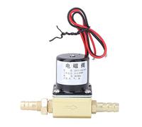 Jiawu Électrovanne de Soudage, Pression Nominale de 0 à 0,8 MPa pour Gaz et Liquides Propres Non Corrosifs, Vanne de Machine à Souder avec Joint de Connexion fileté G1/8 pour Air comprimé Argon CO2