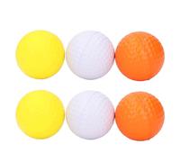 Jiawu Ensemble de Balles de Golf, 6 Pièces, Surface Texturée pour la stabilité et Le Contrôle, Kit Complet de Balles de Golf avec Pochette de Rangement pour l'entraînement et Les Tournois