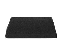 Jiawu Éponge de Nettoyage de Cheveux, éponge de Nettoyage D'évier Durable, Brosse de Garniture de Barbe, de de Salle de Bain Noire