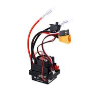 Jiawu ESC Brusse 60A 320A, Variateur de Vitesse Électronique avec XT60 Connecteur d'alimentation Ventilateur de Refroidissement pour Moteurs Brushes 380 540 550 Voiture Bateau RC 1/10