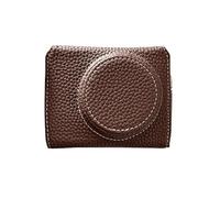 Jiawu Étui de Protection pour Appareil Photo Portable pour Appareil Photo ZV1F/ZV-1M2, étui en Cuir de qualité Supérieure avec Support Polyvalent et Prise en Main Améliorée, pour Photographes (Café)