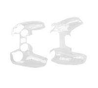 Jiawu Étui de Protection pour Manette de Jeu, Coque Rigide Transparente, Protection Complète, Conception Portable, 2 Unités