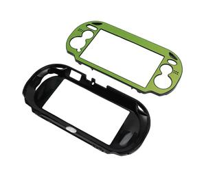 Jiawu Étui de Protection Rigide PS 1000, Coque Rigide en Alliage d'aluminium, Couvercle en Métal avec Installation Facile pour Consoles de Jeux PS 1000 et 1000 (Green)