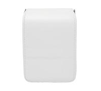 Jiawu Étui de Transport pour Appareil Photo instantané pour Now+ 3ème Génération, élégant Cuir PU avec Fermeture Magnétique pour Les Amateurs de Voyage, 16,7 X 11,5 X 11 Cm (White)