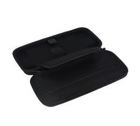 Jiawu Étui de Transport Rigide pour Console on The Go, étui de Protection Portable Résistant aux Chocs - Noir, Compatible avec 2, Rangement Quotidien, Léger et élégant