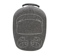 Jiawu Étui de Voyage pour Casque VR, Coque Rigide en EVA, Protection Antichoc pour PS VR2, étui de Transport VR Portable avec Couvercle de Protection d'objectif et Poche Zippée pour Le Rangement des