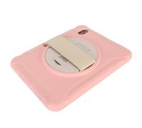 Jiawu Étui pour Tablette Antichoc avec Support Rotatif à 360 Degrés et Dragonne pour Tablettes iOS Mini6, étui de Protection Multifonction pour pour Une Installation Facile (Pink)