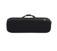 Jiawu Étui pour Violon 4 4, Hygromètre intégré, Boîte de Rangement pour Violon à Coque Rigide avec Poignée Portable et Bretelles pour la Protection du