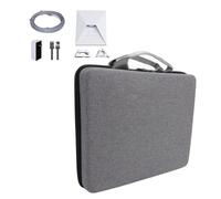 Jiawu Étui Rigide pour Kit Mini Dish, Mini Sac de Voyage étui de Transport Sac à Main pour Accessoires Satellite, Boîte de Rangement Ehternet pour