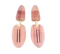 Jiawu Extenseur de Chaussures en Bois Réglable pour Hommes et Femmes, Support en Forme d'arbre de Botte en Cèdre avec Ressorts pour Bottes de Baskets en Cuir, Dissolvant d'odeurs de Bois Poli