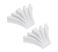 Jiawu Extension de Bec Verseur de Gouttière Extérieure, Installation Facile, Disperseur d'eau de Pluie pour Cour (White)