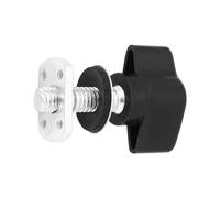 Jiawu Fixations de Toit Rigide, écrous de Toit Rigide en Métal Massif Anti-collision, Vis à Oreilles avec 8 Rondelles, Plaques d'écrous pour YJ TJ JK JKU Sports Sahara X Unlimited X 2 4 Portes 1995