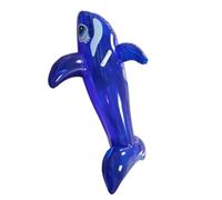 Jiawu Flotteur de Piscine Gonflable, Conception en Forme de Grande Baleine, Flotteurs de Piscine Robustes en PVC de Taille Adulte avec Plaisir de Surf Multifonctionnel pour la Natation, Parc Aquatique
