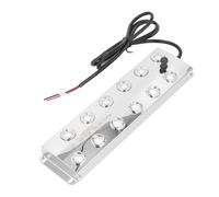 Jiawu Fountain à Eau à Ultrasons Fountain Foupain 12 Têtes de Protection Contre l'eau Calme IP67 pour Le Jardin Intérieur à L'extérieur à L'extérieur du Fabricant de Brouillard en Acier Inoxydable