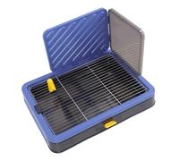 Jiawu Grand Chien Pee -Pad Tablet avec des Côtés Hauts, Porte-Bloc de Blocs de Pots de Chiots Spacieux, Facile à Attendre, Favorise Les Habitudes de Pot