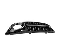 Jiawu Grilles de Protection Antibrouillard Chromées Brillantes, Calandre Avant de Remplacement Direct pour S4 B8 2009 2012, Paire de Matériaux ABS avec Installation Facile par Boulons pour