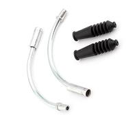 Jiawu Guide de Câble pour V-Brake, Coude à 110 Degrés, pour Vélo