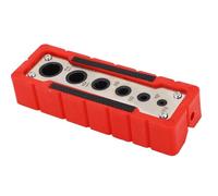 Jiawu Guide de Perçage Portatif 2-12 Mm, Localisateur de Perçage pour le Travail du Bois, Guide de Trou en Acier Rapide pour un Droit Précis, Gabarit de Chevilles pour Outils de Travail du Bois