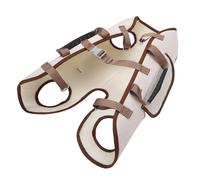 Jiawu Harnais d'ascenseur pour Chiens, Sac de Transport Petit à Moyen pour Chien et Chat, Sangles à Gilet Respirante Réglables, Confort de Jambes Ventilées, pour Marcher, Voyager, (XL)