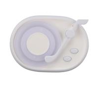 Jiawu Haut-parleur BT Nachlicht Polyvalent avec qualité Sonore Stéréo pour L'atmosphère de la Chambre Muscles Abdominaux Noirs (Bleu (silicone))