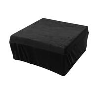 Jiawu Housse de Protection Contre la Poussière pour Platine Vinyle, Housse de Protection en Tissu élastique Doux pour Tourne-Disque, Lavable avec Bande élastique pour Platine Vinyle AT LP120XBT USB