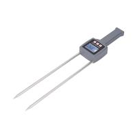 Jiawu Humidimètre à Foin Portable avec écran LCD rétroéclairé | Testeur numérique d\'humidité du foin, capteur de conductivité, compensation automatique de la température, pour le son