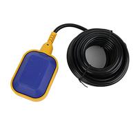 Jiawu Interrupteur à Flotteur de Niveau de Liquide 0-250V, Câble de 6M, Contrôleur de Drainage d'alimentation en Eau, Capteur ABS pour Fosse Septique, Tour d'eau, Réservoir et Piscine